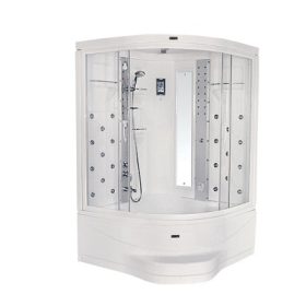 Maxsima Hydromassage Tub + Shower Box